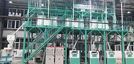 12+4組石磨面粉機設備