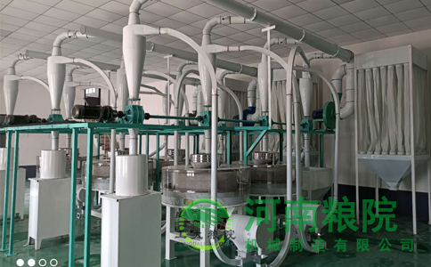 石磨雙機面粉加工設備